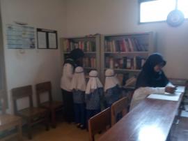 Kunjungan TK ABA XVIII Tambak ke Perpustakaan Bhakti Wacana